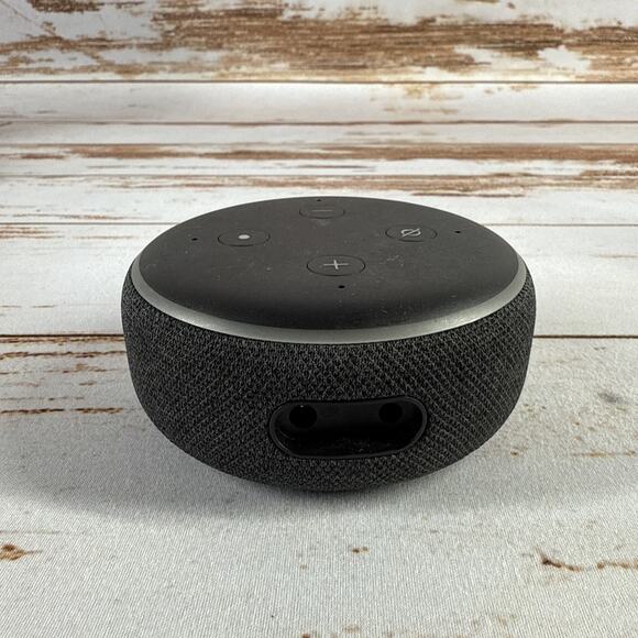 Amazon Echo Dot 3rd Gen C78MP8 Smart Speaker – Black No AC Adapter Used - Picture 3 of 4